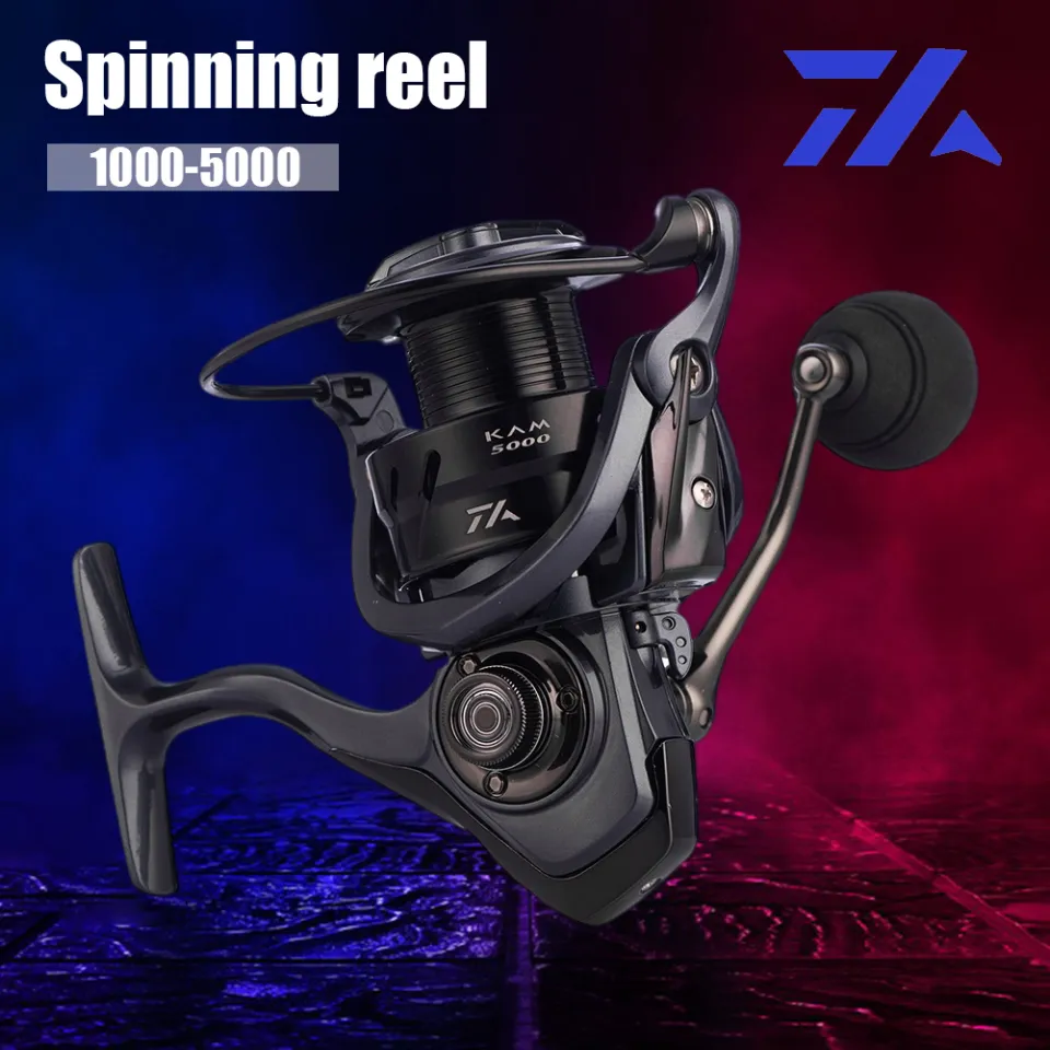 TX 【Ready Stock】daiwa Spinning Reel 1000-5000 Series Fishing Reel 11KG Max  Drag Metal Spool Freshwater Saltwater Tackle Carp Fishing Accessories