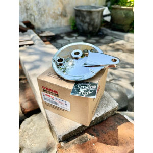 [CHROME PREMIUM] PANEL TROMOL KECIL F1 F1ZR RXS ORI CROME / TUTUP TROMOL F1 F1ZR RXS ORI CROME