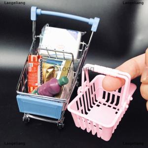 [COD] Laogeliang Giỏ mua sắm thu nhỏ Nhà búp bê đồ chơi đồ nội thất