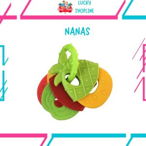 [BIG SALE] Gigitan bayi silikon 3in1 / Mainan gigi bayi