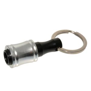 LUMIYA 6pcs 6 cái Mũi khoan Bộ chuyển đổi Móc chìa khóa Di động Chuôi lục giác Đầu giữ tuốc nơ vít Thanh dài thay đổi nhanh Dụng cụ cầm tay Ngoài trời