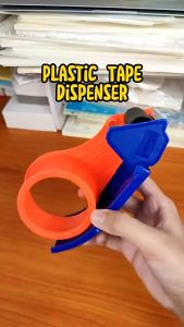 Tape Dispenser Metal/Plastic Tape Cutter Packaging Tape Dispenser Heavy Duty Sealing Tape Holder Durable