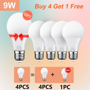 CANMEIJIA  Led Light Bulb E27 Bulb Lamp 5PCS 3W 5W 7W 9W 12W 15W 18W  Lamp Bulbs LED High Power Bulb Light For Living Room Bedroom Kitchen Toilet Home Outdoor Indoor Lighting 1 Year Warranty