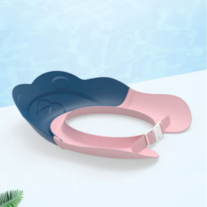 HamshMoc Baby Shower Cap Waterproof Adjustable Children Shampoo Cap for Newborn Infant Ear Eye Protection Kids Hair Wash Hat Protective Bath Accessories Head Cover