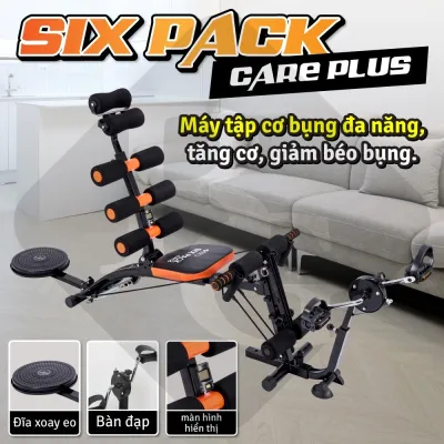 (ẢNH THẬT & VIDEO)BG - Máy tập cơ bụng đa năng KM2019 phối hợp nhiều bài tập thêm bộ bàn đạp đa năng đặc biệt kèm đĩa xoay eo cao cấp