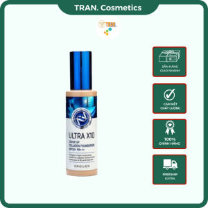 Kem Nền Enough Nền Enough X10 Kết Cấu Lỏng Dễ Tán Che Phủ Tốt Khuyết Điểm SPF50+ PAa+++ 100ml - TRAN Cosmetics