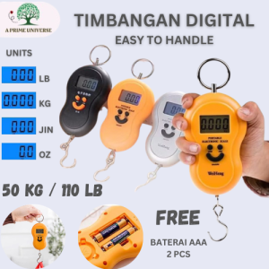 Timbangan Gantung Digital 50KG Koper/Laundry Digital Scale Akurat Kuat