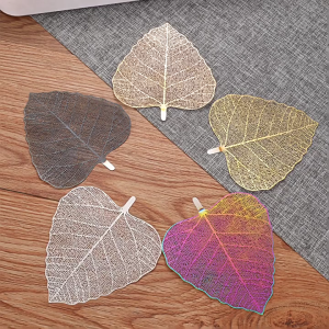 304 Stainless Steels Teas Infuser Bodhi Leaf Shape Fine Mesh Strainer Tool for Teas Lover and Office Professional