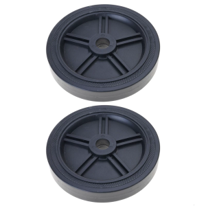 Durability Air Compressor Replacement Wheel 2Pcs 20/25mm Mounting Hole Heavy Duty Quiet Casters Portable Mobility Solution