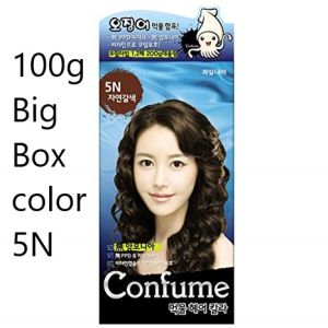 WELCOS Confume Squid Ink Hair Color Hair Dye Cover Grey Hair 2N 3N 5N