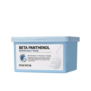 SOME BY MI Beta-Sitosterol D-Panthenol Peptide Sensitive Skin Repair Daily Mask Tub | Beta-Sitosterol Barrier Rebuild Complex D-Panthenol Instant Calming Essence Peptide Hydrating Revitalizer Soothe Red Irritated Skin Repair Damaged Barrier Long-Last