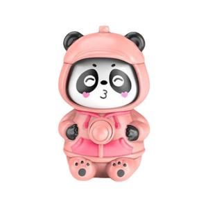 Khuôn mặt thay đổi Panda Keychain Charming Panda Keychain với khuôn mặt sáng tạo thay đổi thiết kế cho mặc hàng ngày