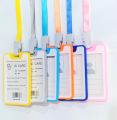 ❤️DHDSHOP Double Sided ID Card Holder - PP ID Card (8.6 x 5.4cm). 