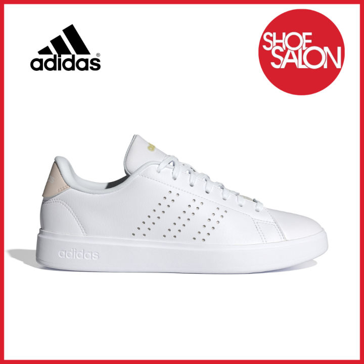 Adidas Advantage Women's Shoes White/Putty Mauve/Gold