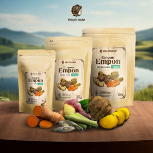 Wedang Empon Empon Jahe Merah Kunyit Temulawak Sereh Lengkuas Bubuk Murni Tanpa Gula Herbal