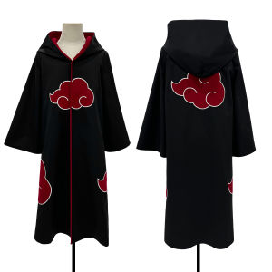 HOLOUN Anime Uchiha Itachi Uchiha Sasuke Cosplay Costume Embroidery Hawk Team Cloak Pain Konan Sasori Halloween Christmas S-2XL