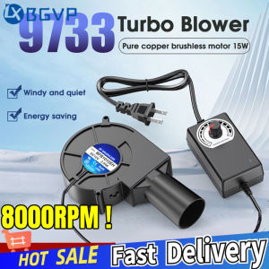【Free Shipping】BGVP Blower Kalan De Use Oil Portable Blower Kalan Dc 12v 5500RPM Air Turbo Blower For Computer Cooling With Variable Speed Controller Strong Wind Force Stove Cabinet Dust Extractors