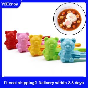【Local shipping】 Cute Duck Shaped Rice Mold Maker Clip Children Outdoor Plastic Duck Rice Mold DIY Snowball Maker Sushi Mold With Handle
