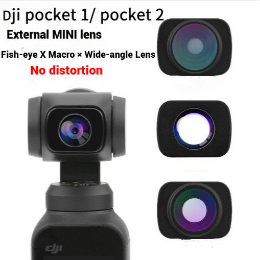 DJI OSMO POCKET/Pocket Camera External Lens Wide Angle Macro