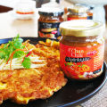 (เซ็ตเราคู่กัน) น้ำพริกไข่ปูมัน+น้ำพริกไข่มันกุ้ง(ChanChili) (ขนาด 200 กรัม) อร่อยจุใจ ต้นตำหรับความอร่อยจากเมืองจันท์. 