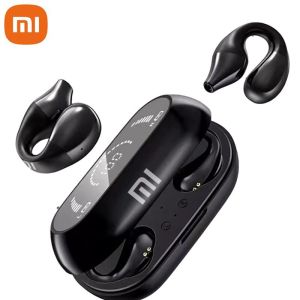 🔥COD+New 100% original authentic Original Xiaomi Bone Conduction Bluetooth Earphones Open Ear Clip Wireless Headphone With Mic Sports Headsets for Android&iPhone