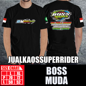 BAJU KAOS DISTRO BM.BOSS MUDA