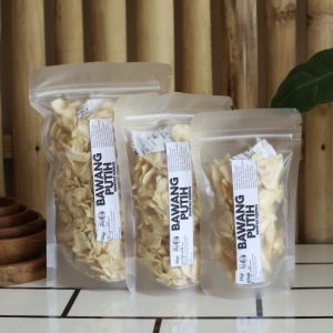 Bawang Putih Iris Kering - Garlic Flakes - Rempah Kering by Jamu Gendul 88