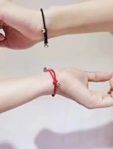 2pcs Attract Couples Bracelets Weaving Magnet Attract Long Distance Love Bracelet