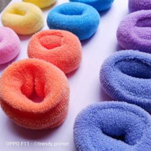 Ikat rambut donat dodo sw isi 12 pcs