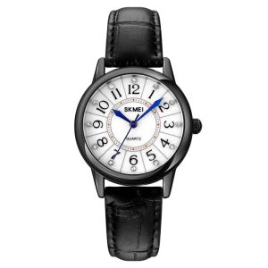 Jam Tangan Wanita Modis Ultra Tipis Berkualitas Tinggi Mewah Anti Air Strap Tali Kulit Bisnis Kasual