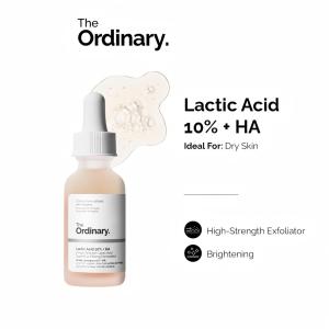 The Ordinary Lactic Acid 10% + HA - 30mL | Exfoliating Serum Brightening