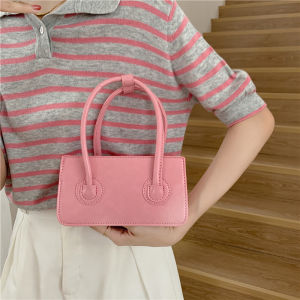 IELGY messenger bag womens simple mini pink diagonal small square bag cute and all-match
