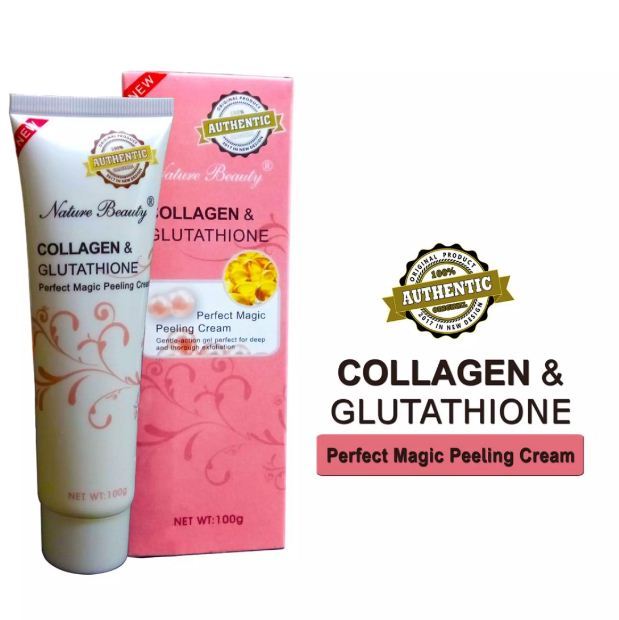 ORIGINAL Collagen and Gluthathione Peeling Cream Lotions Instant White and  Removes excess skin tags Skin Problems Peeling Solutions Skin Care Nature  Beauty Collagen and Glutathione Perfect Magic ...