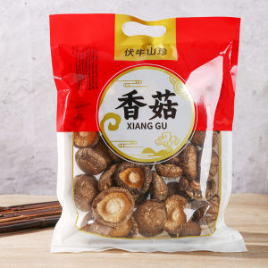 Hand Sorting Dried Mushrooms Farm Large Mushroom Dry Goods Henan Specialty Root-Free Thick Fried Food Flavor 250G For Home