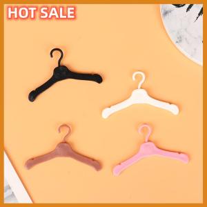 🔥🔥🔥dingdaocunz 10PCS Lovely Hangers Mini Cute Wardrobe Dress Coat Clothes Plastic Accessories