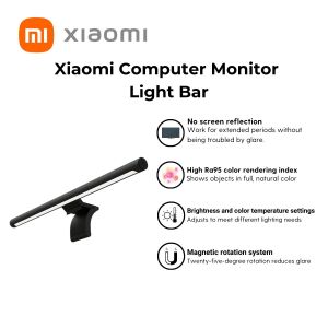 Xiaomi Computer Monitor Light Bar | Extra computer lighting just for you | No screen reflection