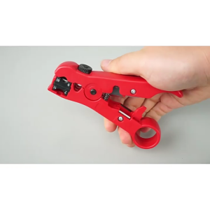 Chuyên nghiệp Ergonomic Kìm tuốt điện cho RG59 cáp đồng trục dây cắt và Tước nhà công nghiệp sử dụng