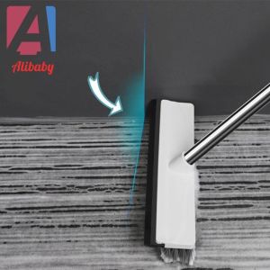 BÀN CHẢI VỆ SINH SÀN NHÀ HOẶC KÍNH CÓ TAY CẦM DÀI TIỆN LỢI - CHỔI CHÀ SÀN NHÀ VỆ SINH CHỔI VỆ SINH KÍNH