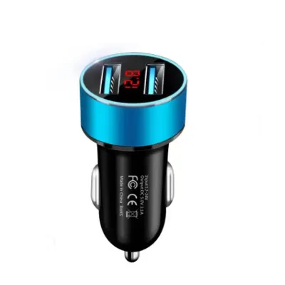 Masterbag - Charger Mobil Charger Motor Pengisi Daya Dual Ports 3.1A 12V-24V With Digital LED