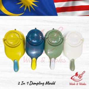Plastic 2 in 1 Dumpling Mould / Acuan Ladu 2 dalam 1 Plastik