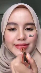 Matte Lipstick 24 jam tahan /Gincu Matte Warna Misty Kiss Lock - 11 Colours