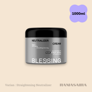 BLESSING Hair Straightener Step1 Super Strong 1000ml Rebonding Smoothing Perming Blesing Keratin