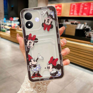 Phone Case for Redmi Note 17 Pro Max 5G Classic Cute Cartoon Pattern with Card Pocket Design Clear Soft Silicone Casing for Redmi Note17 Pro Max 5G Pretty Phone Cover
