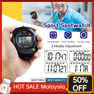 Stopwatch Digital Professional Handheld LCD Chronograph Sports Auto Timer Water Running Time Timer Stop Watch Counter