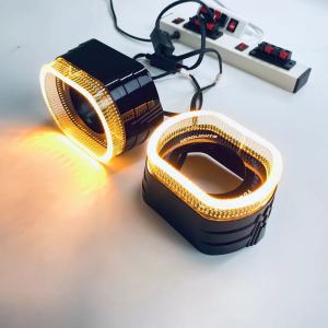 ฝาครอบ 3 นิ้ว 5D พร้อมไฟ Daytime Running Light และไฟเลี้ยวแบบ O