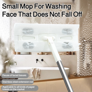 Household handsfree mop static dusting paper a mop net flat mop wet and dry mop