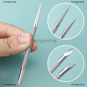 [COD] zhangyuqing 1 PC Double-ended Stainless Steel Cuticle Pusher Nail Manicures Remover Manicure Sticks Tools for Nail Art