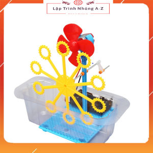[Lập Trình Nhúng A-Z][2] Đồ Chơi STEM - Mô Hình Lắp Ghép Đồ Chơi Thổi Bong Bóng Xà Phòng