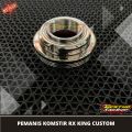 PEMANIS TUTUP KOMSTIR RX KING RXKING RXK RX S MUR KONES CUSTOM STAINLESS. 