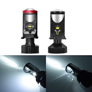 MINIFELE 262 Y7D LED H4 Bulbs Mini Lens 6500K Auto Car Lamps Projector Lens Bi Canbus Car Headlight